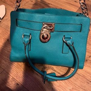 Michael Kors Teal Hamilton